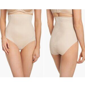 TC Fine Intimates Total Comfort Cooling High Waist Shaping Briefs Warm Beige‎ M